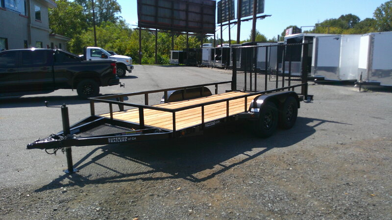2026 Superior Trailers of GA 6.5x14 HD Utility Landscape Trailer 7K GVWR