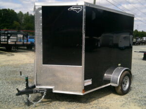 2026 Quality Cargo 6x8 Enclosed Trailer STD Swing 3K GVWR