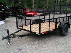 2026 Nolan 6x10 Utility Landscape Trailer 24" Mesh 3K GVWR