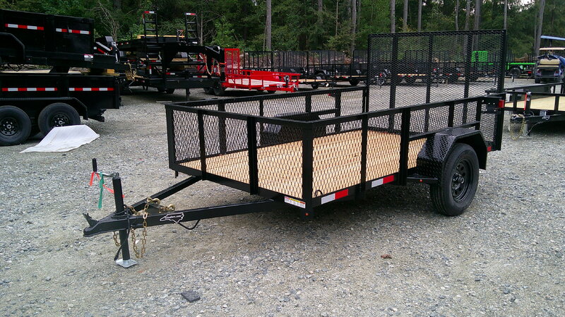 2026 Nolan 6x10 Utility Landscape Trailer 24" Mesh 3K GVWR