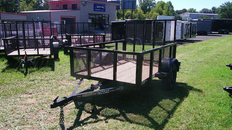 2026 Superior Trailers of GA 5x8 Utility Landscape Trailer 3K GVWR