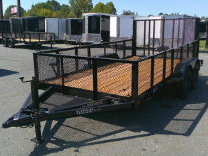 2026 Superior Trailers of GA 6.5x14 Utility Landscape Trailer 24" Mesh 7K GVWR