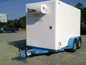 2026 Polar King 6x12 Freezer Refrigerated Trailer Swing Door 7K GVWR