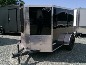 2027 Panther Cargo LLC 5x8 Enclosed Trailer STD Ramp 3K GVWR