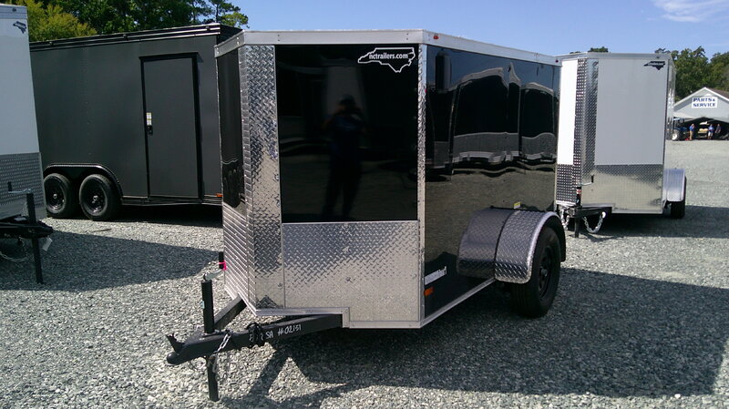 2027 Panther Cargo LLC 5x8 Enclosed Trailer STD Ramp 3K GVWR