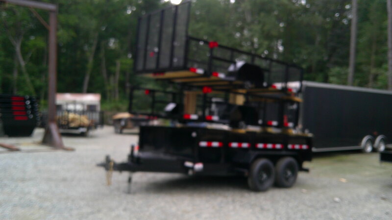 2026 Nolan 6x12 Utility Landscape Trailer 24" Mesh 3K GVWR