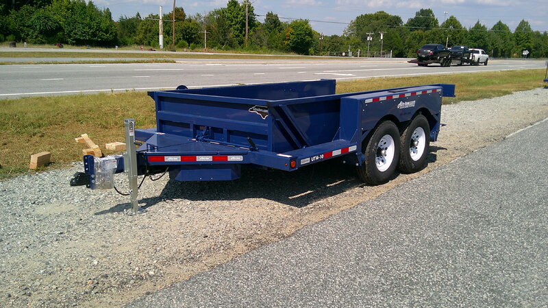 2026 Air-Tow UT14-10 6x14 Drop Deck Trailer 14K GVWR