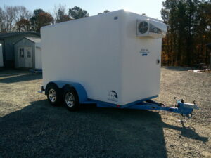 2026 Polar King 6x12 Freezer Refrigerated Trailer Swing Door 7K GVWR