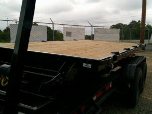 2027 Maxx-D ROXT 7x14 Roll-Off Wood Floor Flatbed Deck