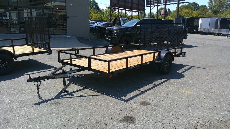 2026 Superior Trailers of GA 6x14 Utility Landscape Trailer 3K GVWR