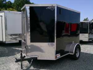 2026 Quality Cargo 6x8 Enclosed Trailer STD Swing 3K GVWR