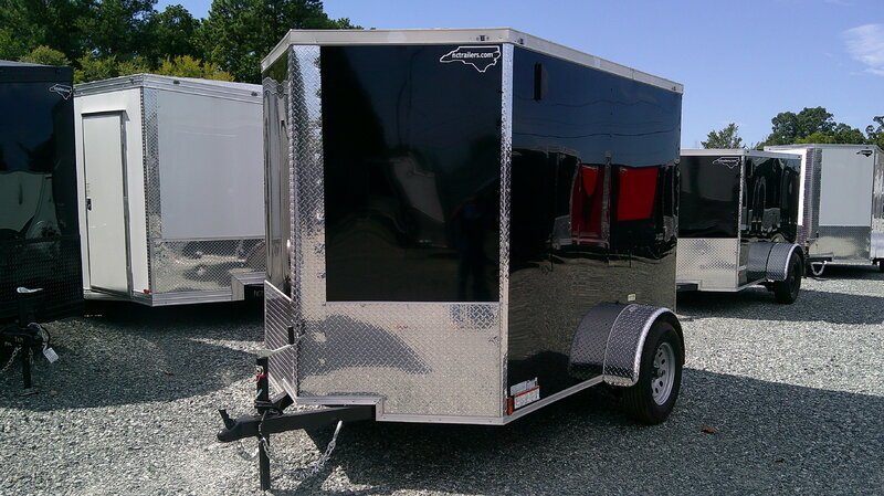 2026 Quality Cargo 6x8 Enclosed Trailer STD Swing 3K GVWR