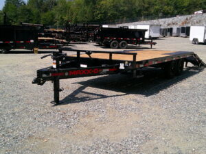 2027 Maxx-D DOX 8.5x20 Equipment Deckover Trailer Ladder Ramps 14K GVWR