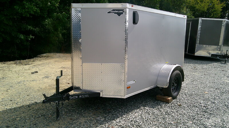 2027 Panther Cargo LLC 5x8 Enclosed Trailer STD Ramp 3K GVWR