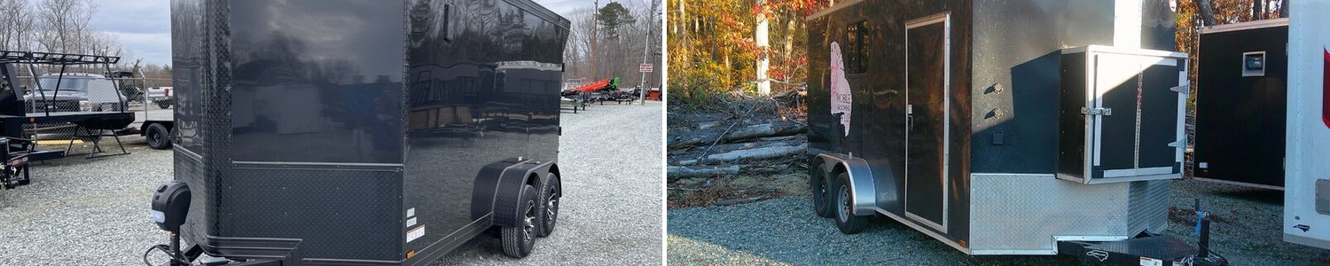 Custom-built enclosed trailers from NC Trailers