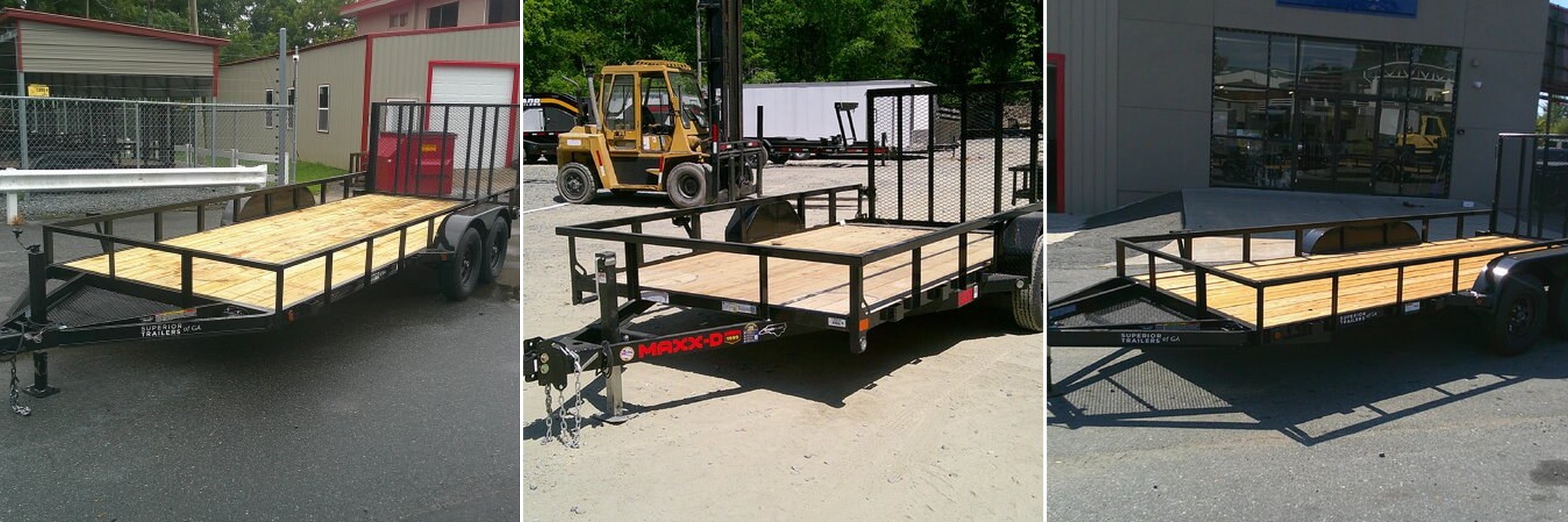 Mower and landscape trailers for sale at NC Trailers