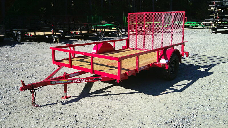 2026 Superior Trailers Of GA, Inc 6x10 Utility Landscape Trailer 3K GVWR