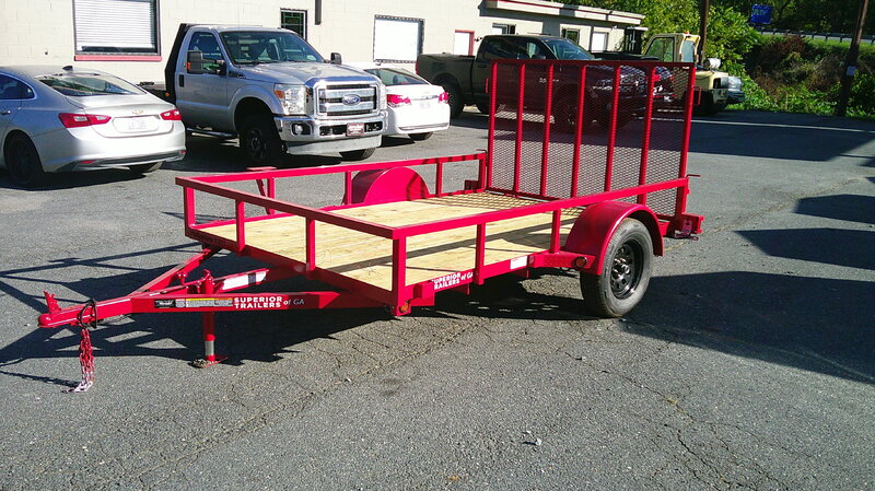 2026 Superior Trailers of GA 6x10 Utility Landscape Trailer 3K GVWR