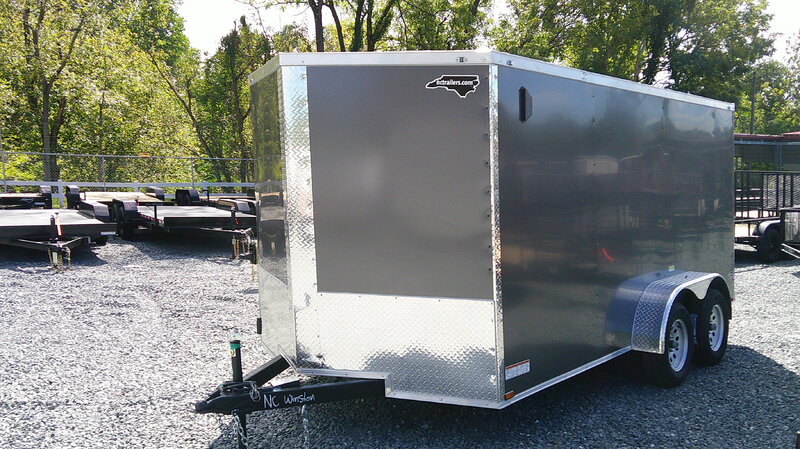2027 Quality Cargo 7x14 Enclosed Trailer STD Ramp 7K GVWR
