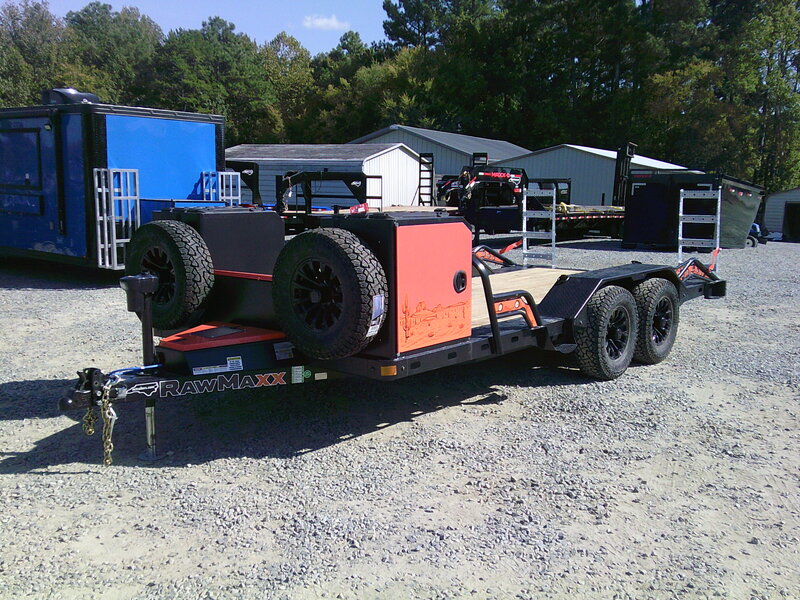 2027 RawMaxx ABX 7.5X16 Utility/Equipment Trailer 10K GVWR