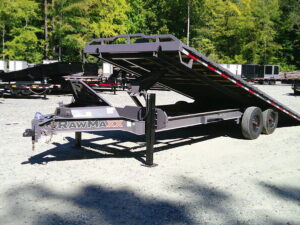 2027 RawMaxx DTX 8.5x24 Equipment Trailer Deck Over Full Tilt 16K GVWR
