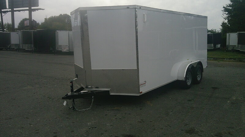 2027 Quality Cargo 7x16 Enclosed Trailer STD Ramp 7K GVWR