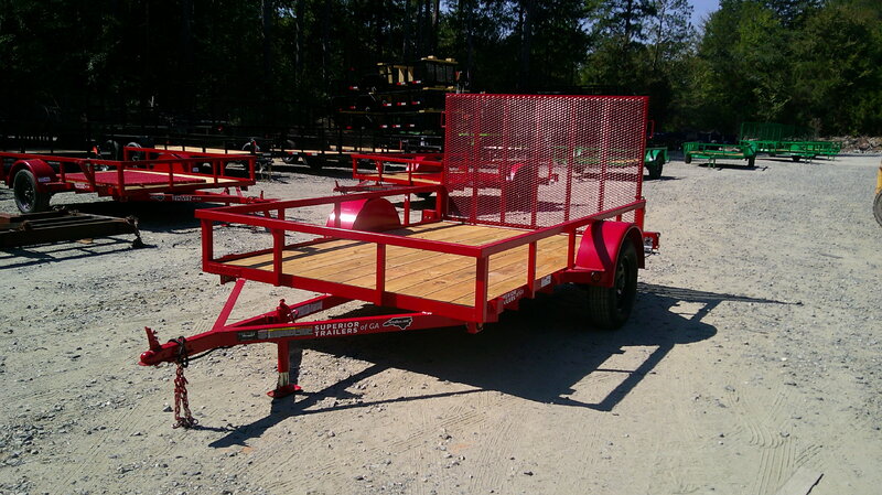 2026 Superior Trailers Of GA, Inc 6x10 Utility Landscape Trailer 3K GVWR