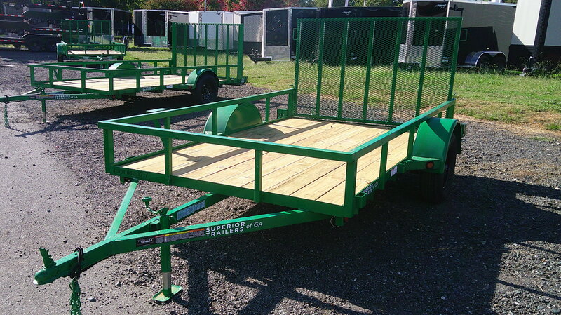 2026 Superior Trailers of GA 6x10 Utility Landscape Trailer 3K GVWR