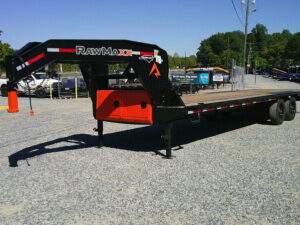 2027 RawMaxx FDX 8.5x28 Gooseneck Deckover Equipment Trailer 20K GVWR