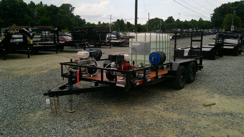 2026 Nolan 7x16 Utility Landscape Trailer 7K GVWR