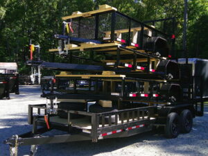 2027 Nolan 7x12 Utility Landscape Trailer 3K GVWR