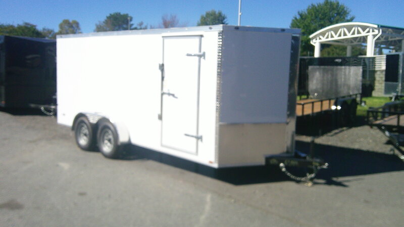 2026 Cynergy 7x16 Enclosed Trailer STD Ramp 7K GVWR