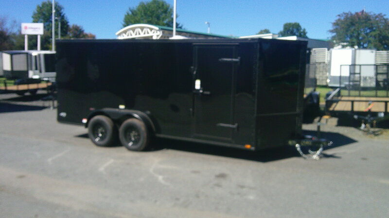2026 Cynergy 7x16 Enclosed STD Blackout Package Ramp 7K