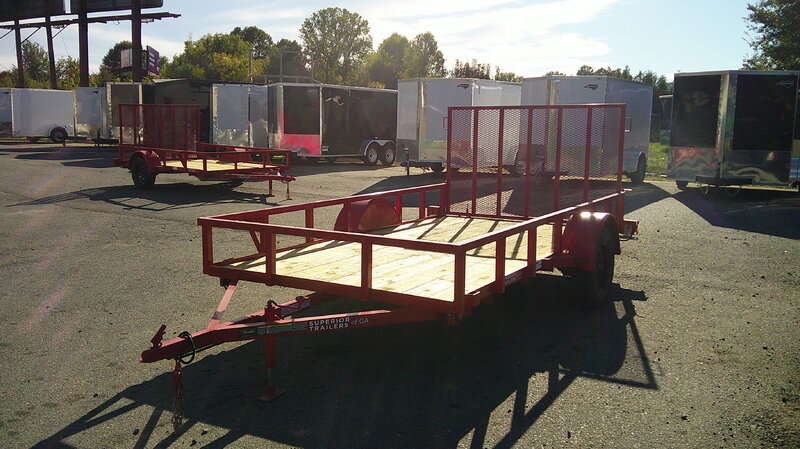 2026 Superior Trailers of GA 6x12 Utility Landscape Trailer 3K GVWR