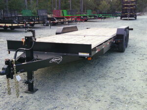 2026 Nolan 7x22 Equipment Trailer Partial Tilt 17K GVWR